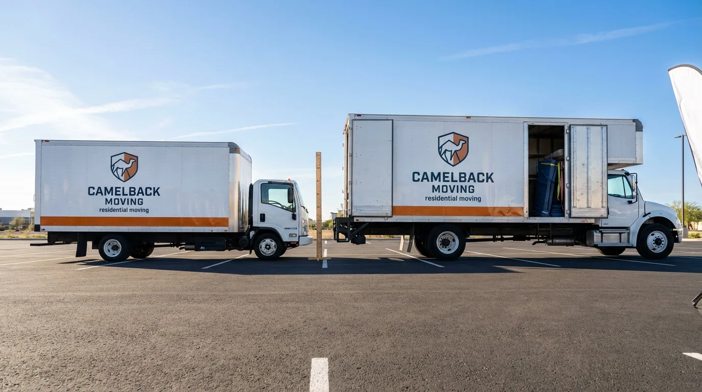 Moving truck size capacity guide in Centreville